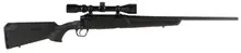 Savage Arms Axis XP .243 Win 22" Matte Black Bolt Action Rifle with 4+1 Rounds and Weaver 3-9x40mm Scope (57258)