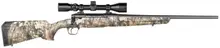 Savage Arms Axis XP Compact 6.5 Creedmoor 20" 4Rd Camo Rifle with Weaver 3-9x40mm Scope (57475)