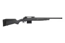 Savage Arms 110 Tactical 6.5 PRC Bolt Action Rifle, 24" Threaded Barrel, 8 Rounds, Matte Black/Gray AccuStock with AccuFit - Model 57490