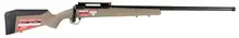 Savage 110 Tactical Desert .300 Win Mag, 24" Barrel, 5-Rounds, Matte Black/FDE Bolt Action Rifle with Adjustable AccuFit AccuStock