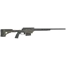 Savage Arms Axis II Precision Bolt-Action Rifle, .308 Win, 22" Barrel, 10 Rounds, OD Green Adjustable Aluminum Chassis, Matte Black Finish - 57551