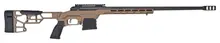 Savage 110 Precision Left Hand Bolt Action Rifle, .338 Lapua, 24" Heavy Barrel, 5-Round, Flat Dark Earth, MDT LSS XL Chassis, AccuTrigger, 5/8-24 TPI BA Muzzle Brake