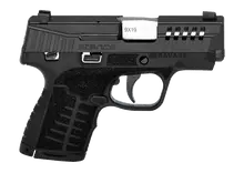 Savage Stance MC9MS 9mm Luger Pistol with 3.2" Barrel, Truglo Night Sights, Manual Safety, 8-Round Capacity, and Black Nitride Stainless Steel Ported Slide