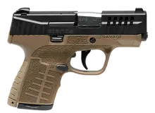 Savage Arms Stance MC9 9mm, 3.2" Barrel, Flat Dark Earth, No Safety, 7/8+1 Rounds, Truglo Night Sights Pistol