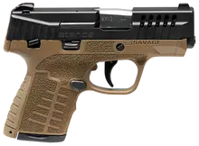Savage Arms Stance MC9MS 9mm, 3.2" Barrel, Flat Dark Earth, Manual Safety, 10 Rounds