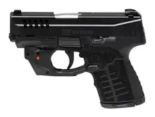 Savage Arms Stance MC9 9mm, 3.2" Barrel, Black, Viridian Laser, 10RD