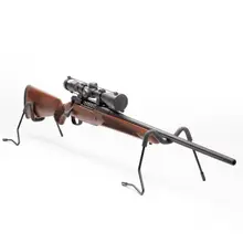 Mossberg Patriot 25-06 Remington Bolt Action Rifle, 22" Fluted Barrel, 5+1 Rounds, Walnut Stock, Matte Blued Finish - 27876