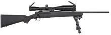 Mossberg Patriot Night Train .308 Winchester Bolt Action Rifle with 22" Fluted Barrel, 5-Round Capacity, and 4-16x50mm Scope, Synthetic Black