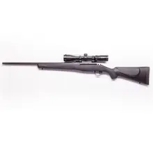 Mossberg Patriot .308 Win 22" Bolt Action Rifle with Vortex Crossfire II 3-9x40 Scope, 5+1 Rounds, Synthetic Stock, Matte Blued Finish - 27933