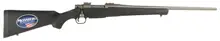 Mossberg Patriot 243 Win, 22" Fluted Stainless Cerakote Barrel, Black Synthetic Stock, Bolt Action Rifle - 28005