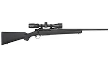 "Mossberg Patriot 7mm-08 Rem Bolt Action Rifle with 22" Fluted Barrel, 5+1 Capacity, Vortex Crossfire II 3-9x40mm Scope, Black Synthetic Stock - 28053"