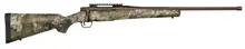 Mossberg Patriot Predator Bolt Action Rifle - .22-250 Rem, 22" Fluted Threaded Barrel, TrueTimber Strata Camo Synthetic Stock, Brown Cerakote Finish, 5+1 Rounds (28074)
