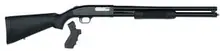 Mossberg 500 Persuader 12G Shotgun with Black Pistol Grip, 20in CB 8RD - Model 50578