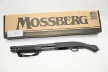 Mossberg 590 Shockwave 12 Gauge Pump-Action Shotgun with 14" Heavy Walled Barrel, Raptor Grip, 6 Rounds, Matte Blue Finish - Model 50659