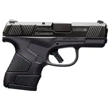 Mossberg MC1SC Sub-Compact 9mm, 3.4" Barrel, Black Stainless Steel, Polymer Grip, No Manual Safety, Semi-Automatic Pistol with 1-6RD & 1-7RD Mag #89001