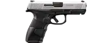 Mossberg MC2C Compact 9mm Two-Tone Stainless Steel Pistol with 3.9" Barrel, Cross-Bolt Safety, and 13/15 Round Capacity