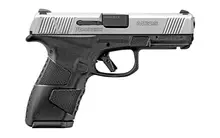Mossberg MC-2C 9mm Stainless/Black Compact Pistol with 3.9" Barrel, 10-Round Capacity, and Safety - Model 89021
