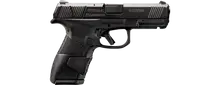 Mossberg MC2C 9MM Semi-Auto Pistol with 3.9" Barrel, 10-Rounds, Adjustable White Dot Dovetail Sight - Black (MA Compliant) - 89022