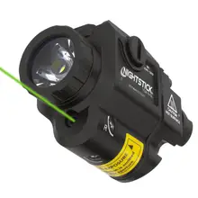 NIGHTSTICK COMPACT WEAPON MOUNTED LIGHT WITH GREEN LASER 650 LUMENS