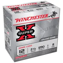 Winchester Super-X 12 Gauge Upland Game Ammo