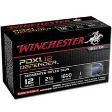 Winchester Defender 12 Gauge 2-3/4" 1oz Segmented Rifled Slug Ammunition - 10 Rounds