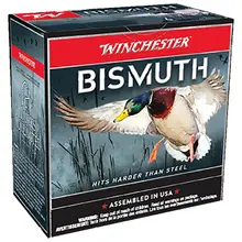 Winchester Bismuth 20 Gauge 3" 1 oz #4 Shot Tin-Plated Ammo, Box of 25 - SWB2034