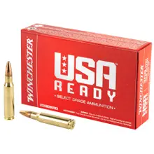 Winchester USA Ready .308 Win 168 Gr Open Tip 20 Rounds Ammunition