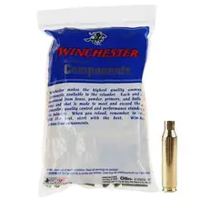 Winchester WSC454CU .454 Casull Unprimed Handgun Brass Cases, Pack of 100