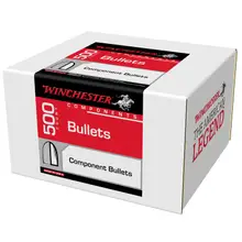 Winchester .45 Caliber 230 Grain FMJ Bullets, 500 Box, .451" Diameter, Centerfire Handgun Reloading