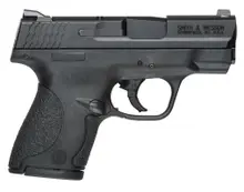 Smith & Wesson M&P40 Shield 3.1" Black Stainless Steel, MA Compliant, 40 S&W with 6&7 Round Capacity