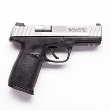 Smith & Wesson SD40VE .40 S&W Semi-Automatic Pistol, 4" Stainless Steel Barrel, 14+1 Round, Black Polymer Frame with Picatinny Rail, Satin Stainless Slide