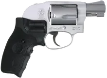 Smith & Wesson 638 Airweight Bodyguard .38 Special Stainless Steel Revolver with Crimson Trace Lasergrip, 5 Round, 1.88"