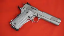 Smith & Wesson 1911 Performance Center .45 ACP 5" Stainless Steel Pistol with G10 Custom Grip and 8-Round Capacity (170343)