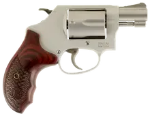 Smith & Wesson 637 Performance Center .38 Special Stainless Steel Revolver with Wood Grip, 1.88" Barrel and 5-Round Capacity