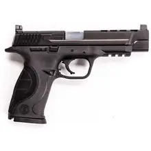 Smith & Wesson M&P 40 Performance Center Ported 5" Barrel .40 S&W Handgun with 15 Round Magazine and Black Interchangeable Backstrap Grip