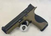 Smith & Wesson M&P40, 4.25in, .40 S&W, 15+1 Round, Melonite FDE Steel, Novak LoMount Carry