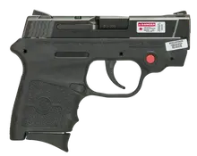 Smith & Wesson M&P 10265 Bodyguard 380 ACP with Crimson Trace, Black Armornite Stainless Steel, No Thumb Safety