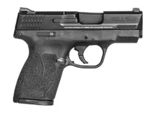 Smith & Wesson M&P45 Shield M2.0, MA Compliant, .45 ACP, 3.3" Barrel, 6/7 Rounds, Black Armornite Stainless Steel, Black Polymer Grip