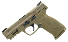 Smith & Wesson M&P Shield M2.0 40 S&W 4.25" 15RD FDE with Truglo TFX and Interchangeable Backstrap Grip