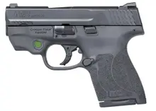 Smith & Wesson M&P 40 Shield M2.0 with Crimson Trace Laser, 3.1" Stainless Steel, Black Polymer Grip