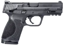 Smith & Wesson M&P M2.0 Compact 9mm, 4" Barrel, 15+1 Rounds, Thumb Safety, Black