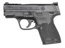 Smith & Wesson M&P Shield M2.0 Performance Center .40 S&W, 3.1" Ported Barrel, Tritium Night Sights, 6/7-Round, Black Armornite Stainless Steel, Black Polymer Grip