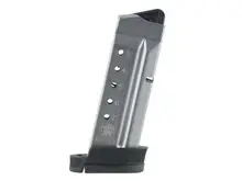 Smith & Wesson M&P Shield 2.0 40 S&W Stainless Steel 7 Round Magazine with Polymer Base Plate