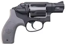 Smith & Wesson M&P Bodyguard 38 Special +P, 1.88" Barrel, 5-Rounds, Matte Black Aluminum, Gray Polymer Grip with Crimson Trace Red Laser, MA Compliant
