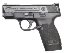 Smith & Wesson M&P Shield M2.0 Performance Center 45 ACP, 3.3", 7RD, Black Stainless Steel, No Thumb Safety, Night Sights, Polymer Grip