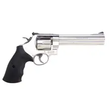 Smith & Wesson Model 610 10mm Stainless Steel Revolver, 6.5" Barrel, 6-Round Cylinder, Black Polymer Grip