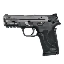 Smith & Wesson M&P9 Shield EZ M2.0 9mm Luger, 3.675" Barrel, Manual Thumb Safety, 8+1 Rounds, Black Polymer Frame & Grip