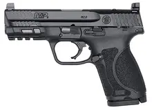 Smith & Wesson M&P9 M2.0 Compact 9mm Luger, 4" Barrel, 15+1 Rounds, Optic Ready, Black Armornite Stainless Steel Slide, No Manual Safety
