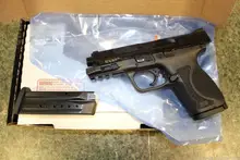 Smith & Wesson M&P9 M2.0 9MM 4" 15RD NS NTS Black