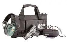 Smith & Wesson M&P9 M2.0 Sub-Compact 9mm 3.6" Barrel Pistol with 12 Rounds and Range Bag - Black